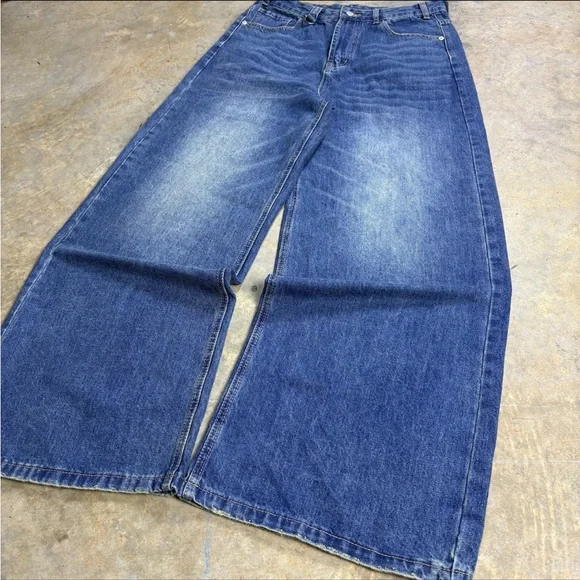 Bareline Jeans Men’s Baggy Vintage Wash - Picture 2 of 13